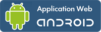 Application Web pour Android